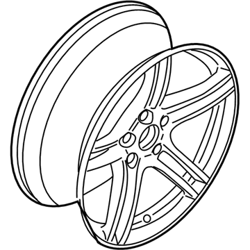 BMW 36117842133 Light Alloy Rim