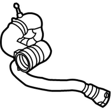 2008 BMW X6 Cooling Hose - 17127576354