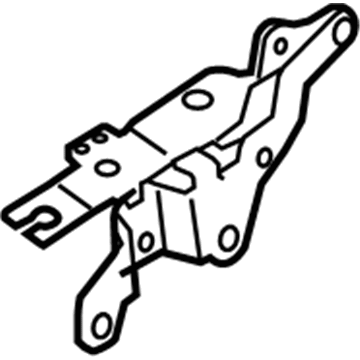 BMW 41617210678 Right Engine Hood Hinge