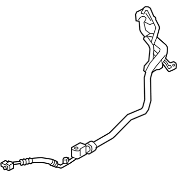 BMW 530e xDrive A/C Liquid Line Hoses - 64539324798