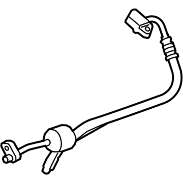 BMW 530e xDrive A/C Liquid Line Hoses - 64539309004