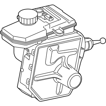 BMW 745e xDrive Master Cylinder Repair Kit - 34515A3BA69