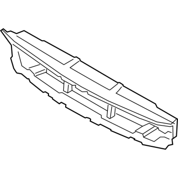 BMW 51747474181 AIR DUCT, BOTTOM