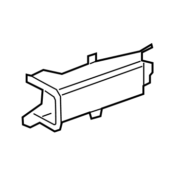 BMW 51747359814 AIR DUCT, BRAKE, RIGHT