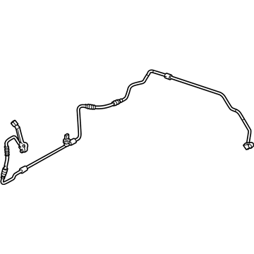 2006 BMW 323i A/C Liquid Line Hoses - 64539151734