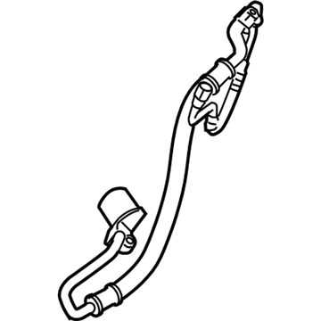 2006 BMW 323i A/C Liquid Line Hoses - 64536927846