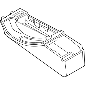 BMW 330xi Center Console Base - 51168217942