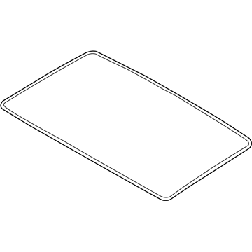 2021 BMW i3s Weather Strip - 54107361004