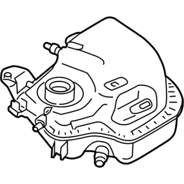 BMW 760i xDrive Coolant Reservoir - 17135A0C0A5