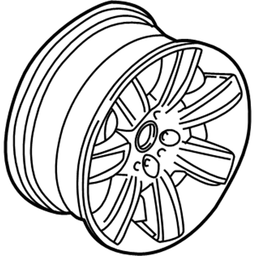 BMW 740iL Alloy Wheels - 36111097138