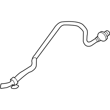 BMW 760i Brake Booster Vacuum Hose - 11667610753