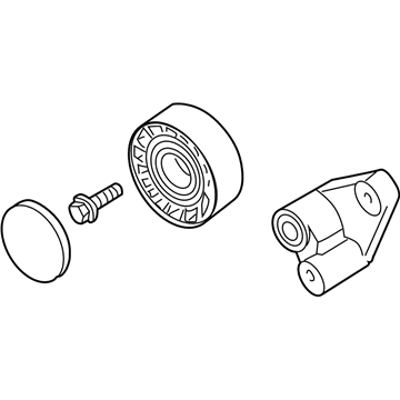 BMW 11281407974 Adjusting Pulley With Lever