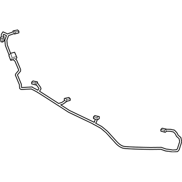 BMW 61129337191 Set Of Cables, Front Apron