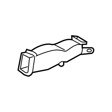 BMW 51169321364 Air Duct For.Rear Passenger.Compartment Centre