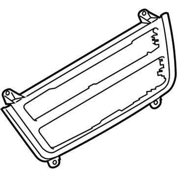 BMW 64119358940 Trim, A/C Operating Unit