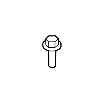 BMW 07147358254 Hex Screw With Collar