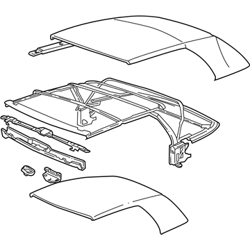 BMW 54317146362 Manual Folding Top