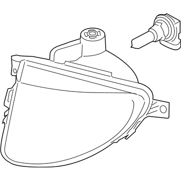 BMW 550i GT xDrive Fog Light - 63177199619