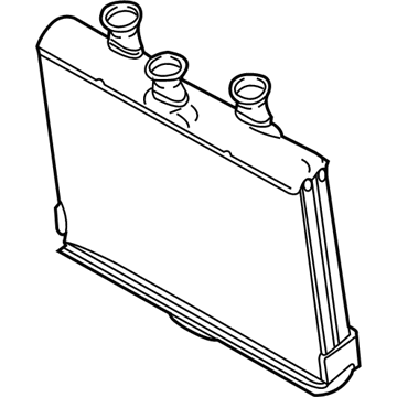 2004 BMW 745Li Heater Core - 64116906270