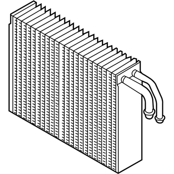 BMW A/C Evaporator Core - 64119134628