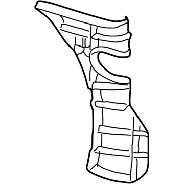 BMW 17112227289 Air Duct, Left