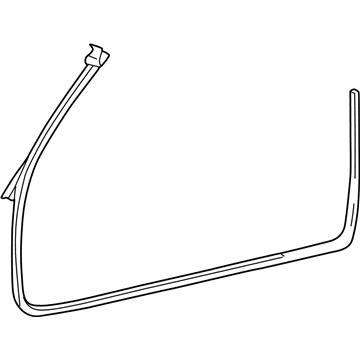 1998 BMW Z3 M Weather Strip - 51718397376