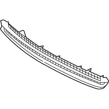 BMW 51117263119 Grid, Bumper Front