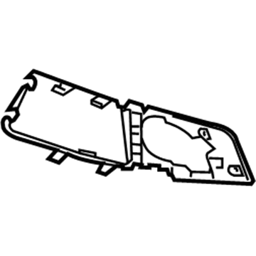 BMW 51117892111 Support, Fog Lamp Left