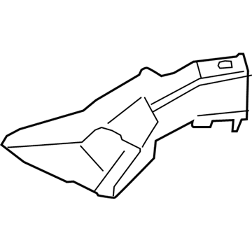 BMW 51748054415 Air Duct, Brake, Left