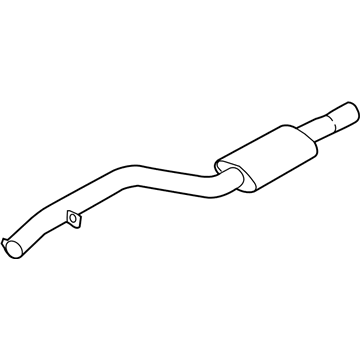 2019 BMW X7 Exhaust Resonator - 18308487382