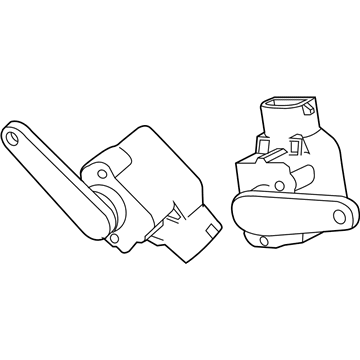 BMW 325xi Ride Height Sensor - 37146784696