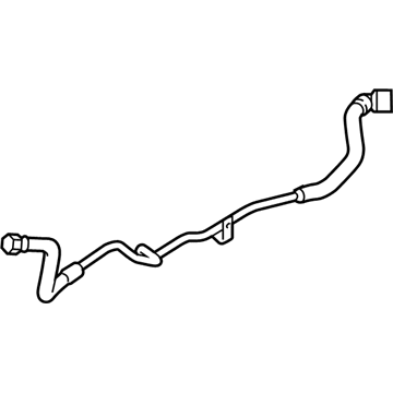 BMW 17127644098 Coolant Radiator Line