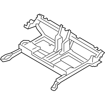 BMW 52307156161 Mounting Frame, Rear Seat