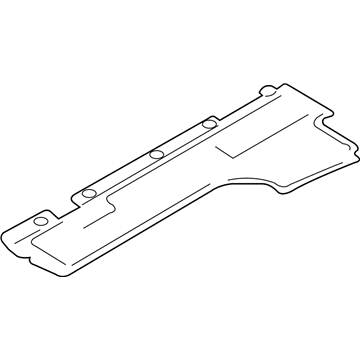 BMW 51757185034 Lateral Underbody Shield, Right