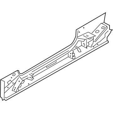 BMW 41217346966 Frame Side Member, Inner Right