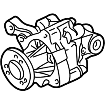 2006 BMW X5 Power Steering Pump - 32416766702