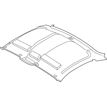 BMW 51443442054 Moulded Roof Lining