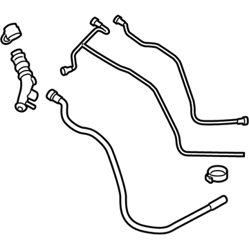 BMW 328d xDrive Fuel Tank Filler Neck - 16197260226