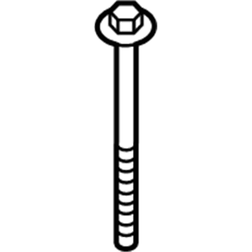 BMW 07119907017 Hex Bolt With Washer