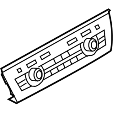 2013 BMW 535i GT A/C Switch - 61319328420