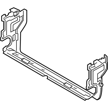 BMW 51747415659 Air Duct, Radiator, Bottom