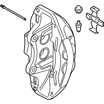 2021 BMW X5 Brake Caliper - 34106897361