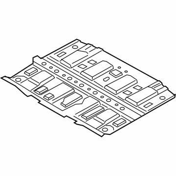 BMW 41007402459 Trunk Floor