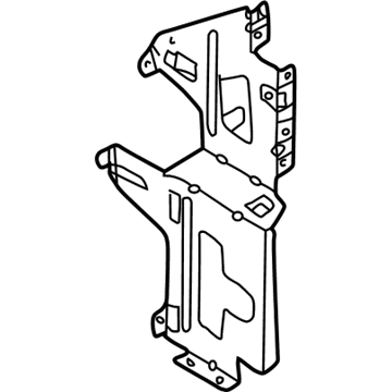 BMW 65128370932 Base Support System, Rear