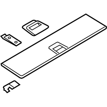 BMW 51477355983 FLOOR PANEL, TRUNK, FRONT