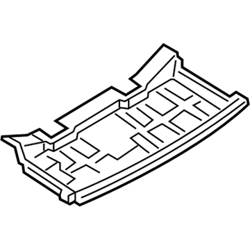 BMW 51479139184 Trim Panel, Luggage-Compartment. Recess, Rear