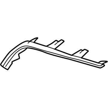 BMW 63126921860 Cover Strip, Right