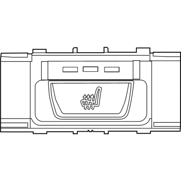 BMW iX A/C Switch - 61315A4BAE0