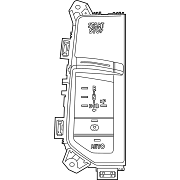 BMW iX Automatic Transmission Shifter - 61315A767A5