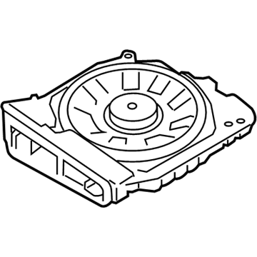 BMW 65139210151 Central Bass, Left